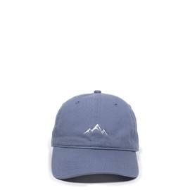 Outdoor Cap Gorra de montaña para papá al Aire última intervensión, Gorra de algodón Suave sin estructurar, Azul Columbia, Medium-Large