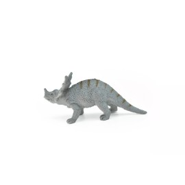K&M Styracosaurus Dinosaur,  Very Nice Plastic Replica    2 1/2"   ~    F1867B4