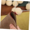 DOITOOL 25Pcs Wool Daubers for Leather Dyeing Soft Wool Balls