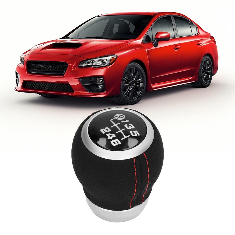 6 Speed Gear Shift Knob Manual Shifter Head Automotive Body