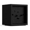 NEWGATE® Equinox Alarm Clock | Designled Cube Shaped Modern Alarm