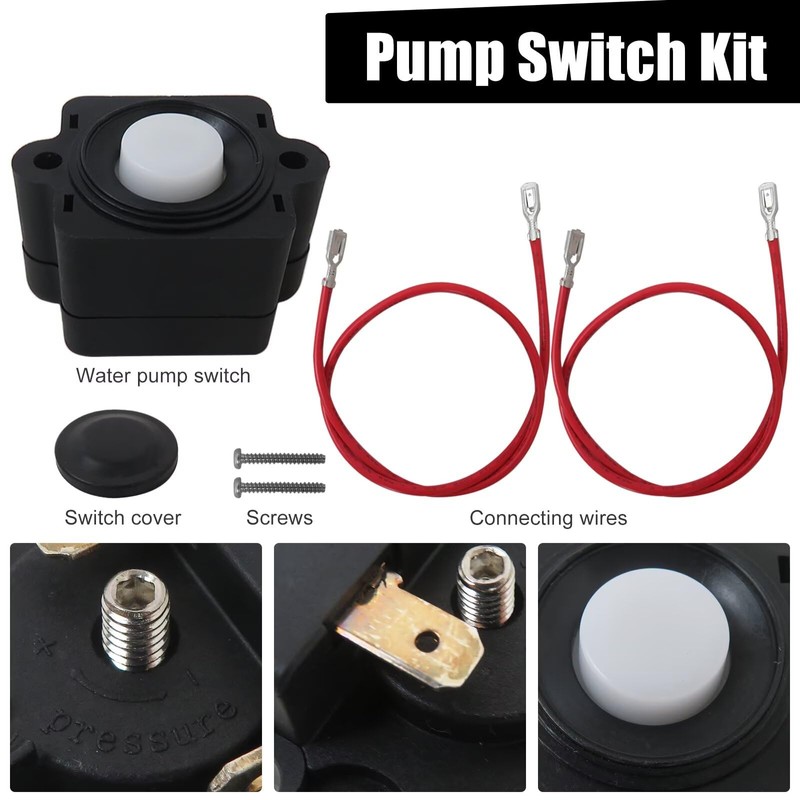 Xspeedonline 02090118 Pump Switch Kit Replacement for Flojet Equips with