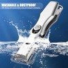 GJNL Nail Clippers for Men Thick Nails 2024 Upgraded Wide