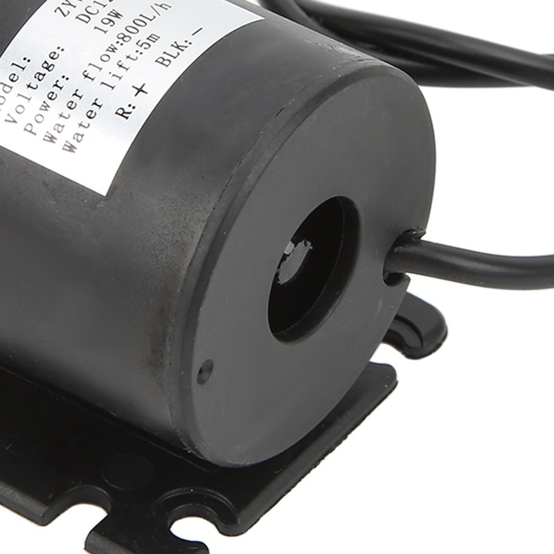 Brushless Water Pump DC12V 16.4ft Lift Height I68 Waterproof Low