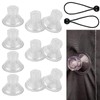 UNINGYI Pack of 10 Suction Cup Camping, Suction Cup with