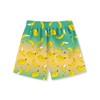 Little BoysSport Beach Quick DryDrawstring Board ShortsYellow Green BananaSwim Trunks6