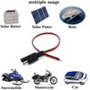 SDTC Tech 2 Pcs 18AWG SAE Extension Cable 2-Pin SAE