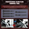 Glow Plug Removal Tool Kit - 22PCS Glow Plug Electrodes