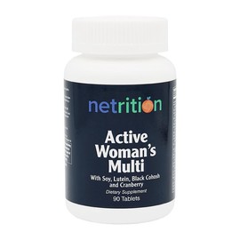 Netrition Active Women's Multivitamin Formula 90 Tablets