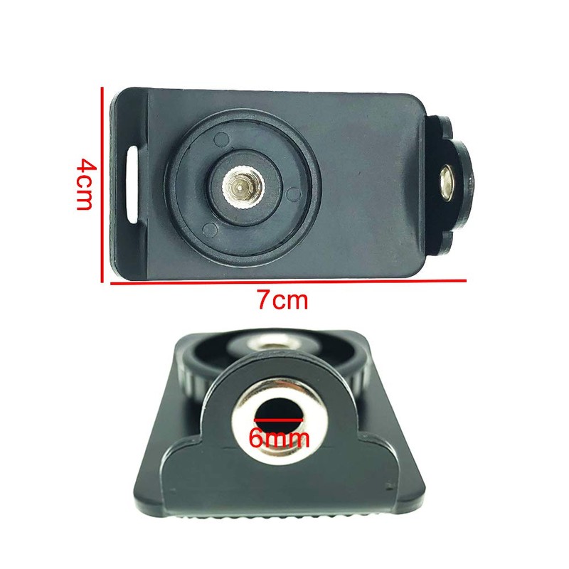 2 Camera 1/4" Screw Quick Release Plate for SLR Camera,