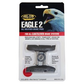 Kool Stop Eagle Claw 2 Bicycle Brake Shoes (Cantilever, Carbon Fiber)