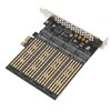 SATA NGFF to PCIe Adapter 4 Disk Position 10Gbps AHCI