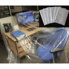 Equip247uk POLYTHENE DUST Sheet Waterproof Protects Against Paint Spills, Dirt