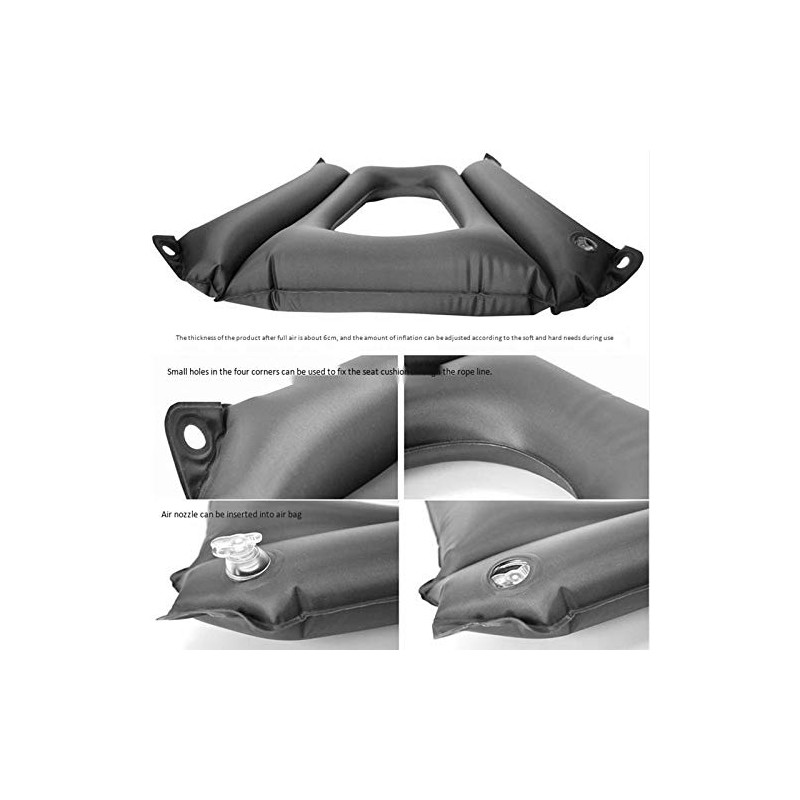 Tuperoymse Washable Household Inflatable Bedpan Elderly Patients Care Anti Bedsore