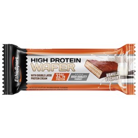 Ethicsport High Protein Wafer Vanilla e Yoghurt Barretta, 35 g