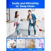 4 Pack Spin Mop Replacement Head Compatible with O-Cedar EasyWring