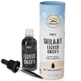 Pure Himalayan Shilajit ® Liquid Drops - The Purest Form of Shilajit, 99.9% Absorption for Immune Support, Energy Boost, Anti-Aging - Natural Trace Minerals & Fulvic Acid (50ml)