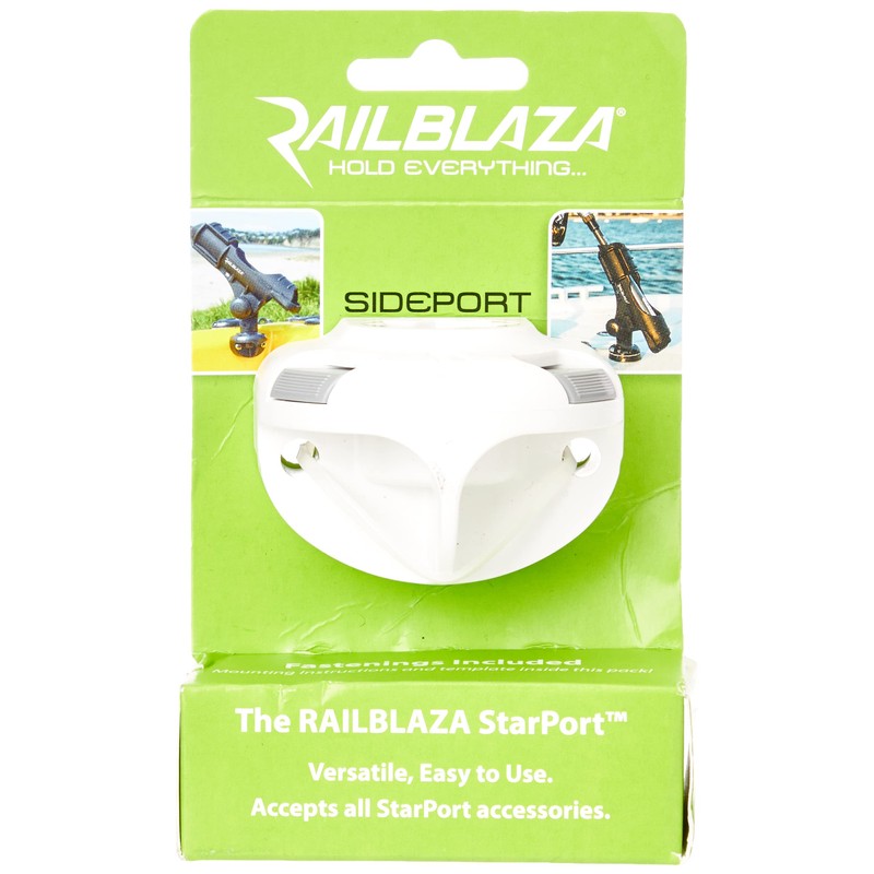 RAILBLAZA Unisex-Adult ND-062 MONTURA SIDEPORT INSTALACION SUPERFICIE, White, Standard
