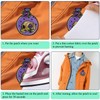 CHBROS Skeleton Skull Bottle Embroidered Patch Applique Iron/Sew on Patches
