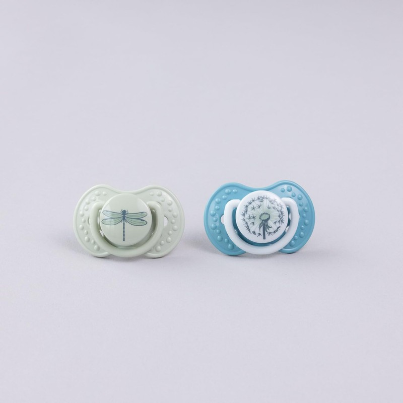 Difrax Lovi Dynamic Dummy 0 to 3 Months Blue &