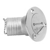 Boat Deck Filler with Key Cap Marine Stainless Steel Hardware