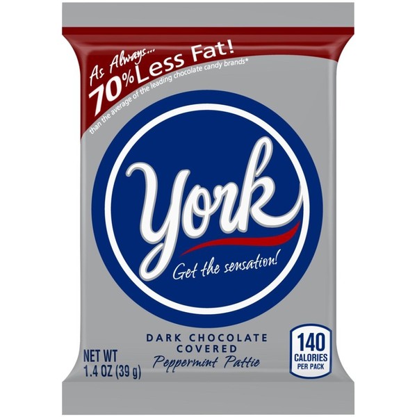York Peppermint Patties, 1.4 oz (Pack of 72)