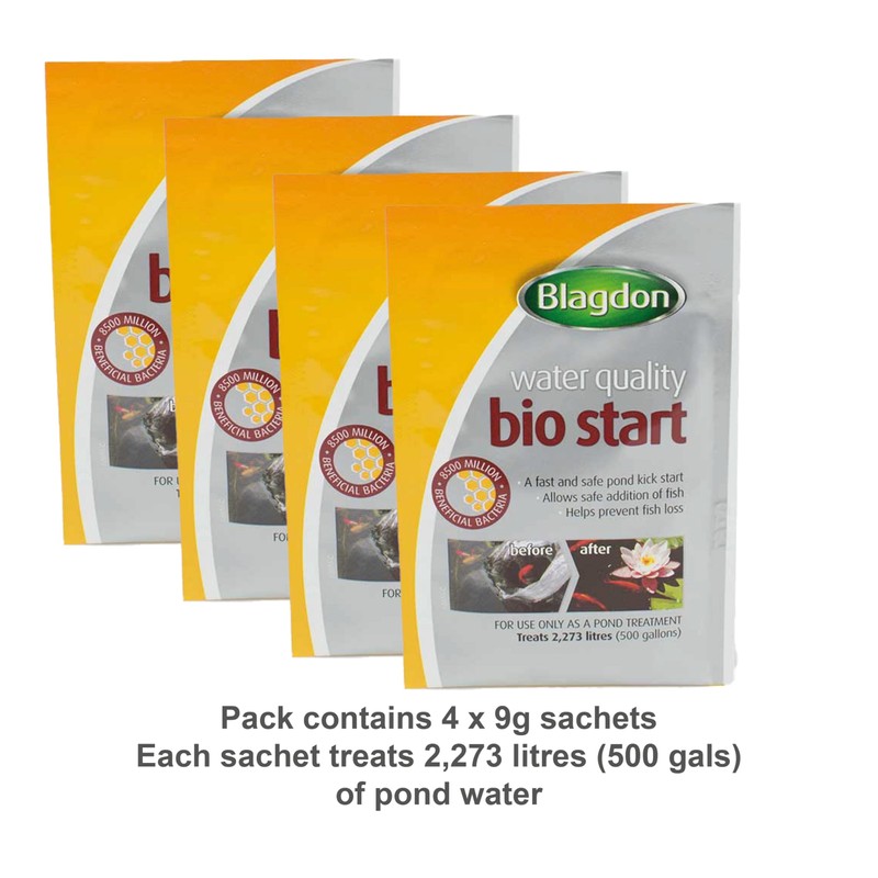 Blagdon Pond Water Quality Bio Start, Boosts Good Bacteria to