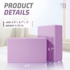 2024 Yoga Blocks 2 Pack, EVA Foam Yoga Block Supportive