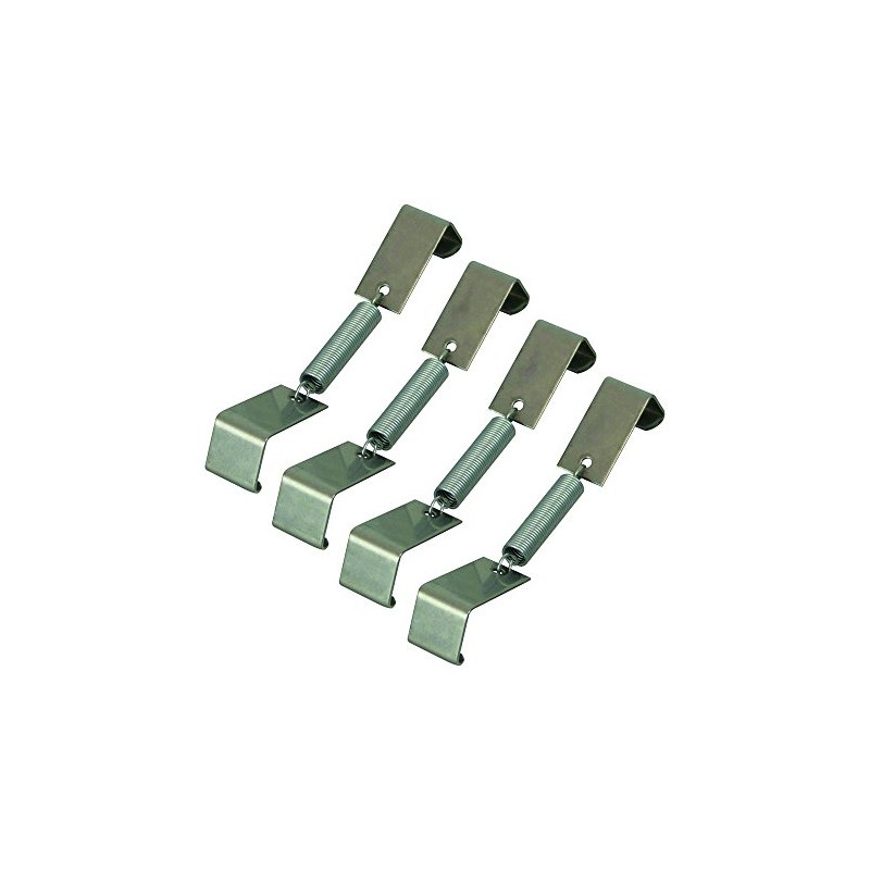 Carpoint 1363014 Nummernschildklemme, 4 Stück