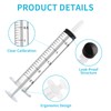 Pack of 20 Syringes 2.5 ml Plastic Syringe Individually Packed,