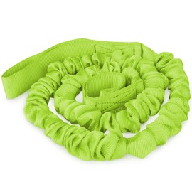 Cibi Bike Bungee Tow Rope - Heavy-Duty Uphill Cyclist Tow Strap with Secure Loops, Stretches 4.6-15 ft, 4,000 lbs Resistant - for Small Bikes, MTB & More