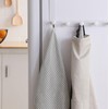 Set of 2 Kitchen Towels with Loops, Hand Towels, Wipes,