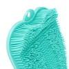 Shower Foot Scrubber Soft Silicone Anti Slip Suction Cup Odour