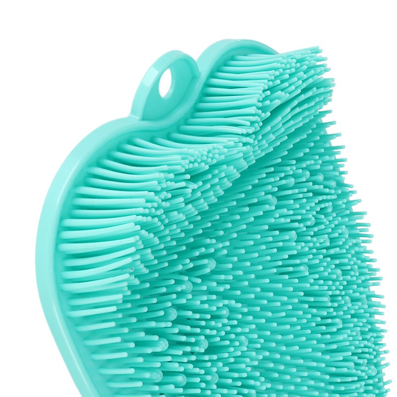 Shower Foot Scrubber Soft Silicone Anti Slip Suction Cup Odour