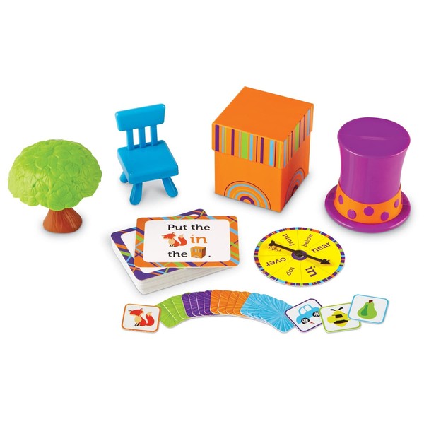 Learning Resources Fox In The Box Position Word Activity Set - 65 Pieces, Ages 4+ Preschool Learning Games, Kindergartner Back to School Games, Classroom Games for Teachers, Phonics Game for Kids