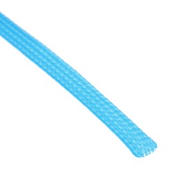 sourcing map Expandable Sleeving,3/8-inch 20ft Cable Sleeve, Sky Blue