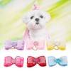 30pcs Shinning Rhinestone Bow Pattern Elastic Hair Rope Hair Band