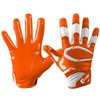 Scissors Gloves Rev Pro Receiver Gloves (Pair), Men, Orange (New),