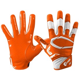 Scissors Gloves Rev Pro Receiver Gloves (Pair), Men, Orange (New), Adult XXL