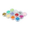 (12 Colors Five Star Sequins) - YesLady Nail Art Glitter