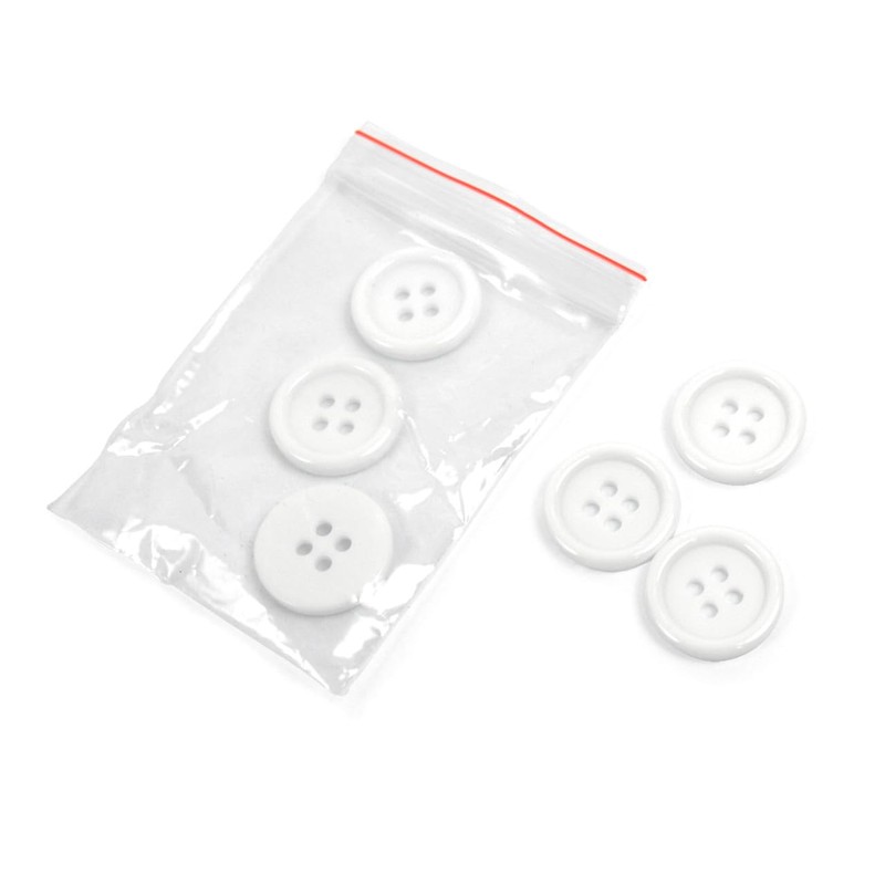 CUFF.JP Clip, Button, Dual-Use, 2-Way Suspenders, Plain, Black, White, white