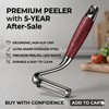 Veggie Peelers for Kitchen,Effortless Peeling,Elite Potato Vegetable Peeler