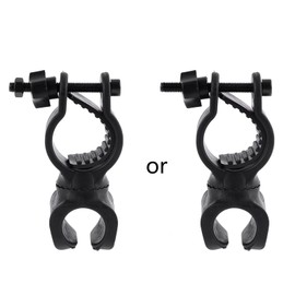 Vacatga Metal Detector Pinpointer Mount Flashlight Holder Suitable Underground Detectors Black Plastic,Flexible Black Plastic,Flexible, Weight: 40g