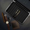 Lifomenz Co Wood Pen Box - 10 Slot Organizer With
