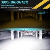 SHENKENUO LED Headlight Hi-Lo BEAM+Fog Bulbs For Volvo VNL VNM