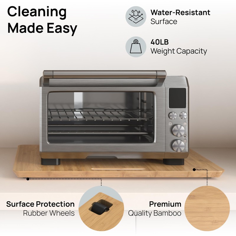 Ibyx Elegant Appliance Slider - Sliding Tray for Coffee Maker