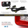 VIPMOTOZ Euro LED Rear Fog+Reverse Lamps Compatible With 1990-2018 W463