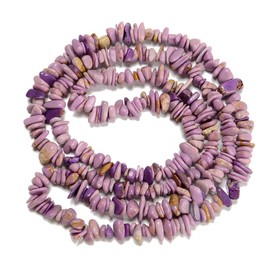 jodaying 5-8mm Natural Phosphosiderite Gemstone Chips Healing Gravel Bracelets Necklace Kit Irregular Tumble Stone Beads DIY Crafts Design Jewelry Making 33"