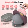 Calogy Hat Press Heat Machine for Caps, Mini Portable Hat