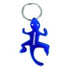 munkees, Lizard Keyring Bottle Opener in Various Colours (Blue), blue